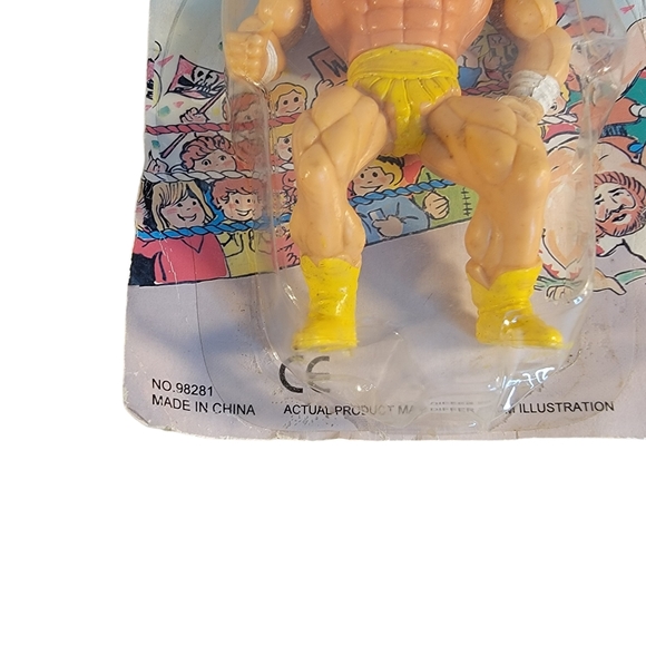 Wrestling Champs Vintage Bootleg Motu Hulk Hogan Wrestler Action Figure RARE - Picture 8 of 16